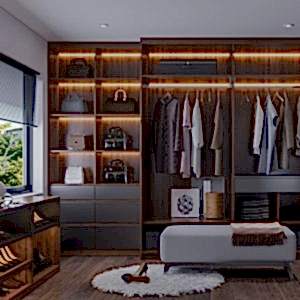 Ahşap Giyinme Odası 300x300 - Giyinme Odası